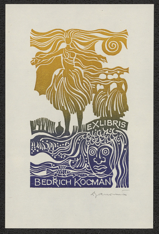 Dušan Janoušek – Ex Libris Bedřich Kocman 