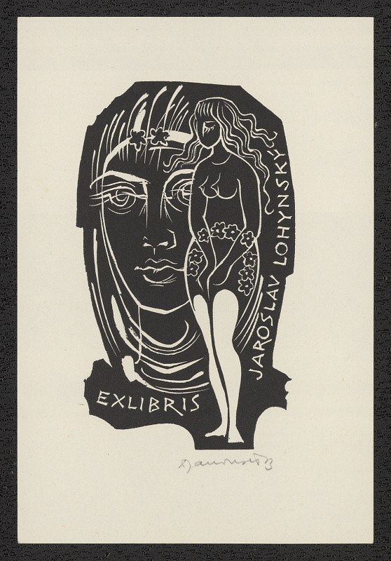 Dušan Janoušek – Ex Libris Jaroslav Lohynský 