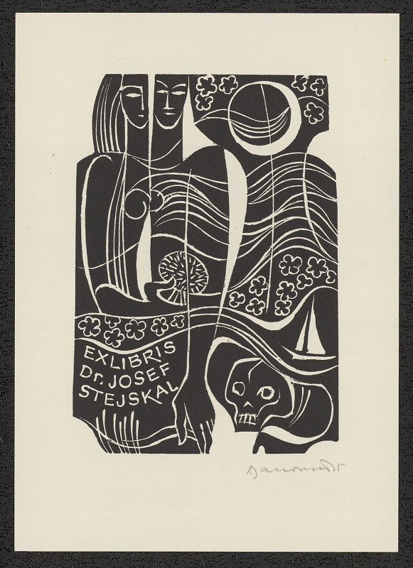 Dušan Janoušek – Ex Libris Dr. Josef Stejskal 