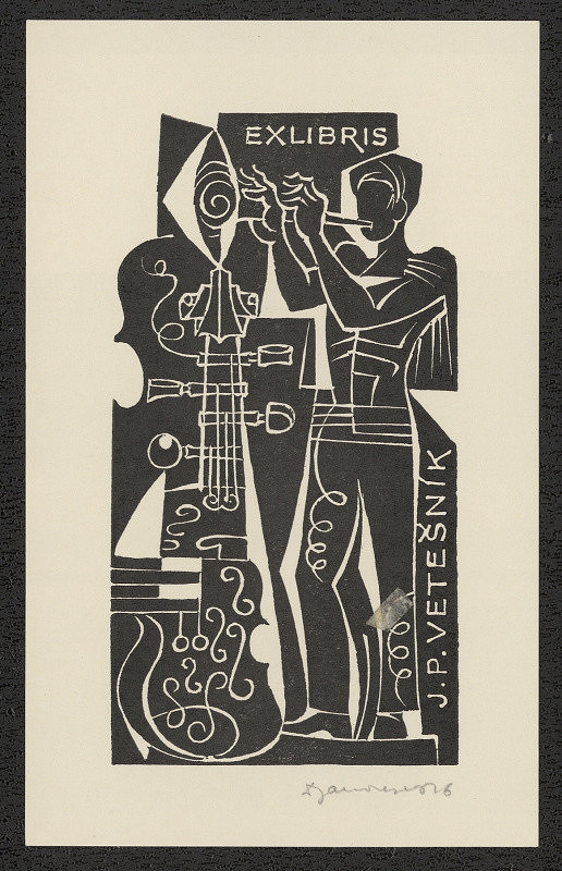 Dušan Janoušek – Ex Libris J.P.Vetešník 