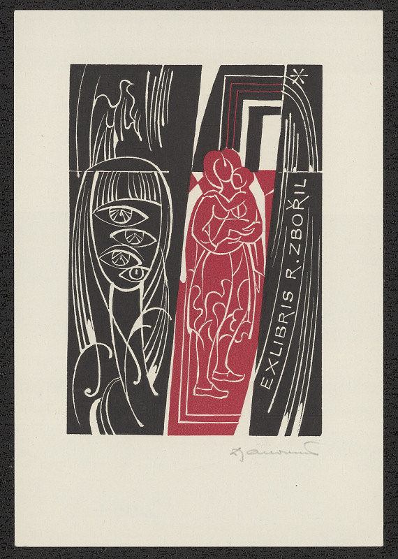 Dušan Janoušek – Ex Libris R. Zbořil 