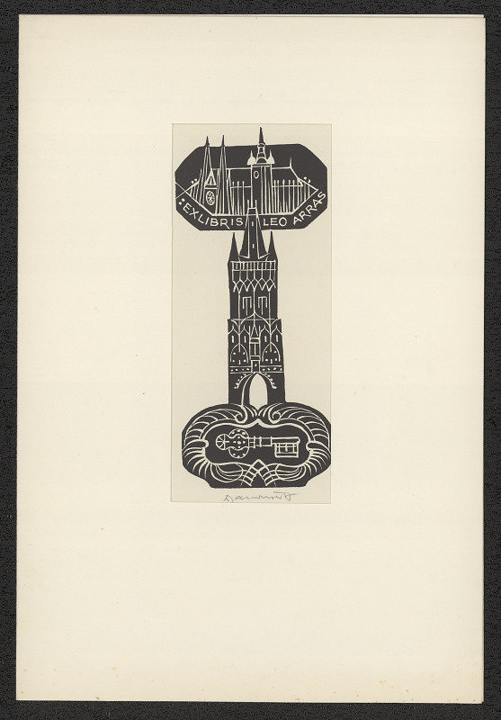 Dušan Janoušek – Ex Libris Leo Arras 