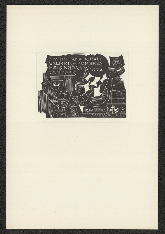 Dušan Janoušek – XIV.Internationale Exlibris-kongres Helsingör Danmark 