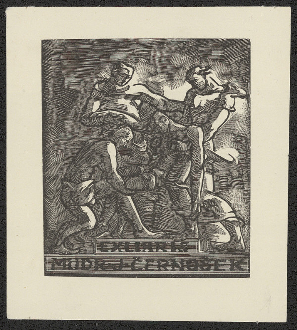Jiří Jaška – Exlibris MUDr. J. Černošek 