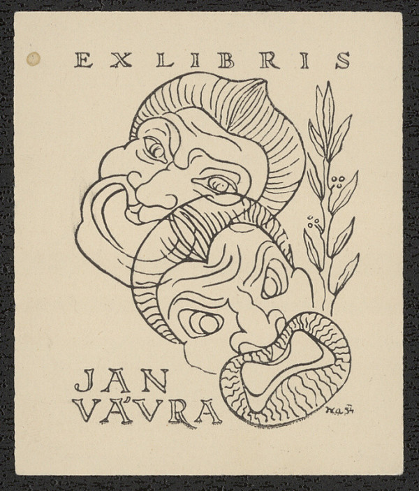 Jiří Jaška – Exlibris Jan Vávra 