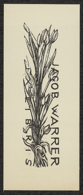 Jiří Jaška – Exlibris Jacob Warrer 