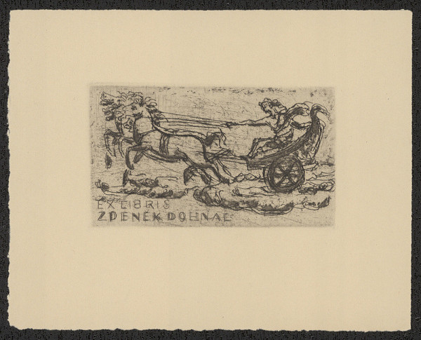 Jiří Jaška – Exlibris Zdeněk Dohnal 