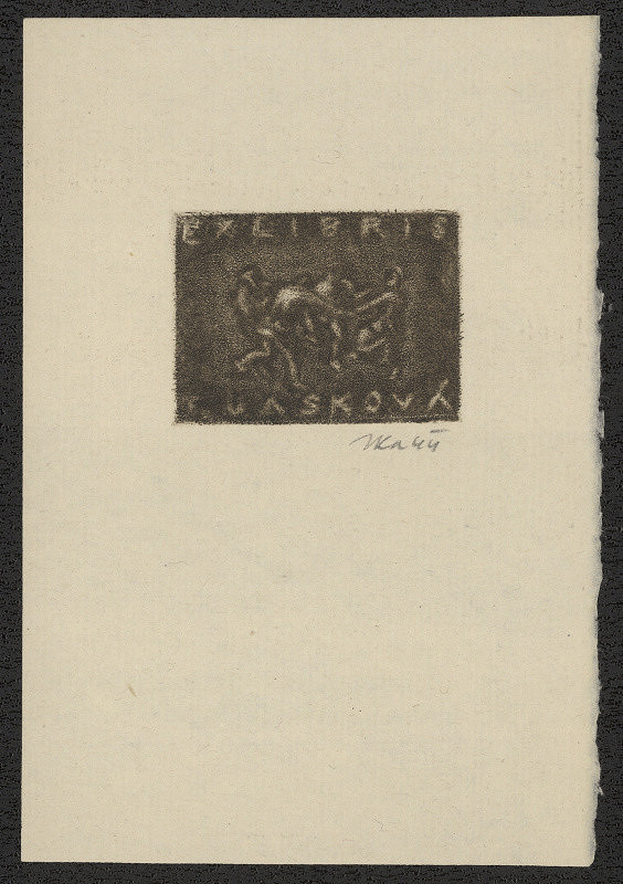 Jiří Jaška – Exlibris T. Jašková 
