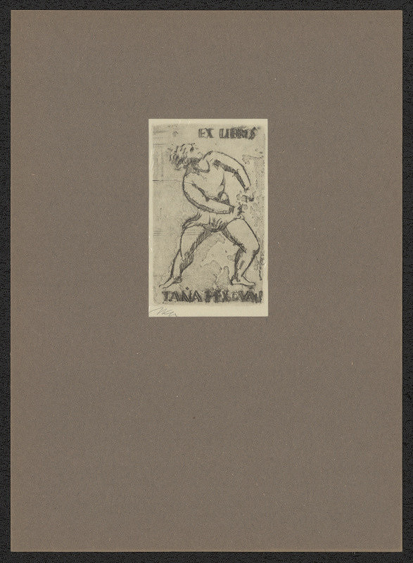 Jiří Jaška – Exlibris Táňa Pexová 