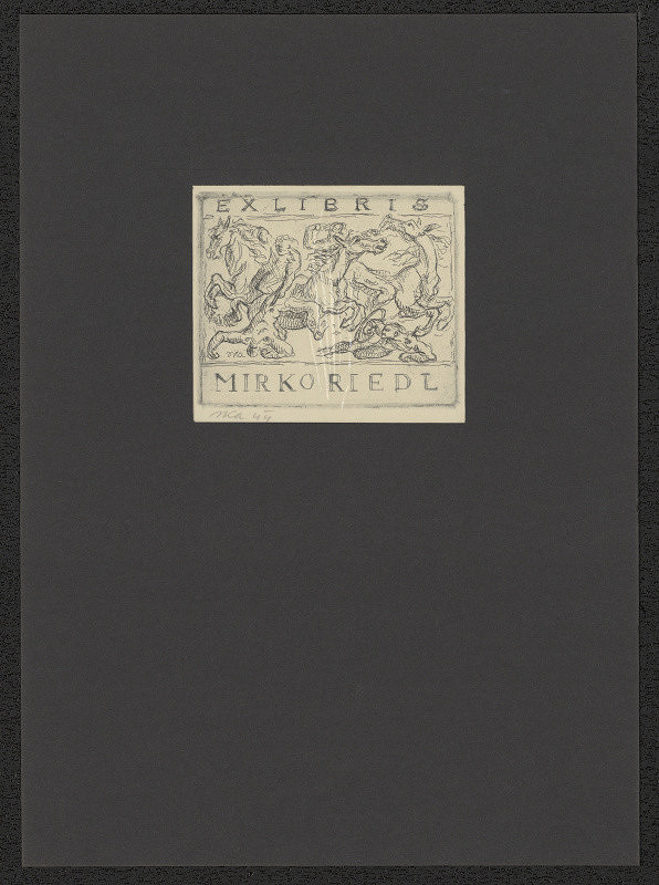 Jiří Jaška – Exlibris Mirko Riedl 