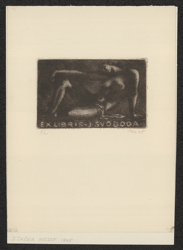 Jiří Jaška – Exlibris J. Svoboda 