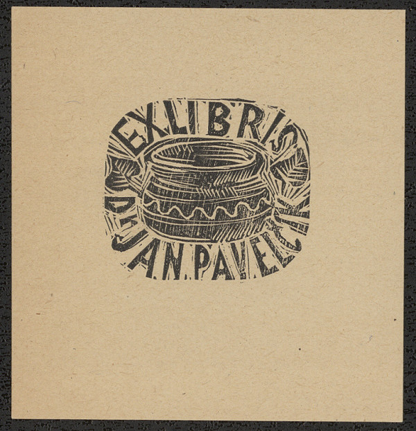 Josef Beneš – Exlibris Dr. Jan Pavelčík 