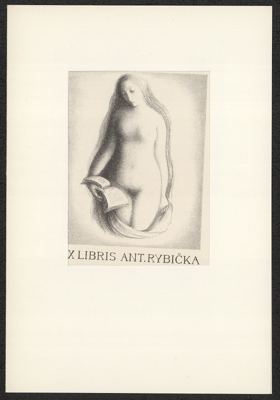Ludmila Jiřincová – Ex LIbris Ant. Rybička 
