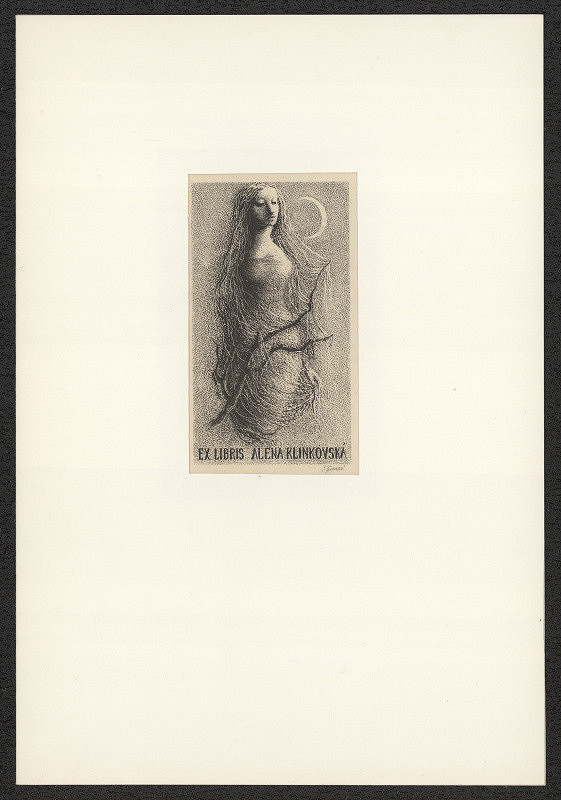 Ludmila Jiřincová – Ex libris Alena Klinkovská 