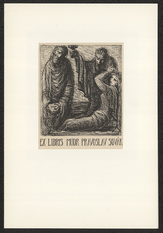 Ludmila Jiřincová – Ex libris MUDr. Pravoslav Sovák 