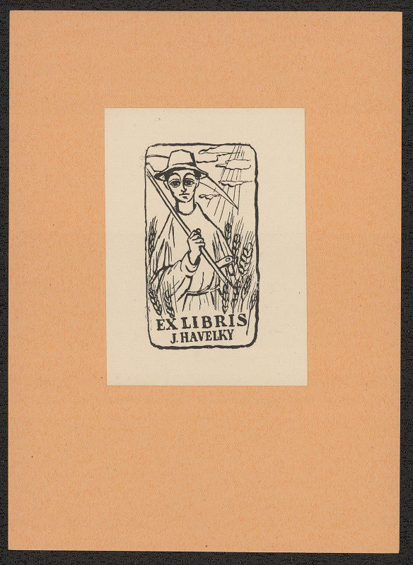 Václav Bedřich – Ex libris J. Havelky. in Knižní značky V. Bedřicha 