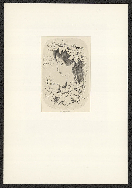 Ludmila Jiřincová – Ex LIbris Jiří Jírava 