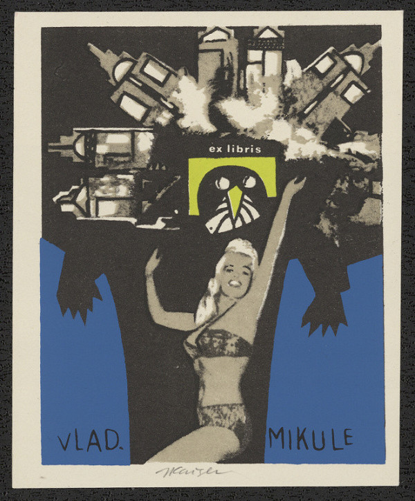 Jaroslav Kaiser – Exlibris Vlad. Mikule 