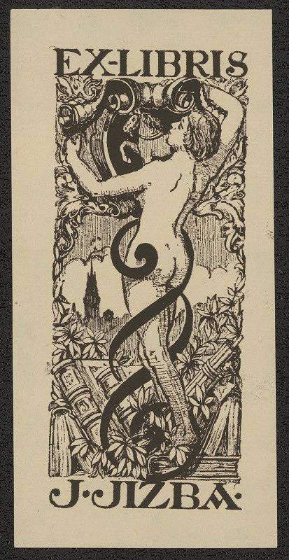 Antonín Kavka – Exlibris J. Jizba 