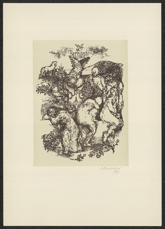 Ivana Kantůrková – Exlibris Bernardo 