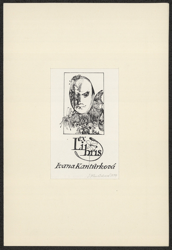 Ivana Kantůrková – Exlibris Ivana Kantůrková 