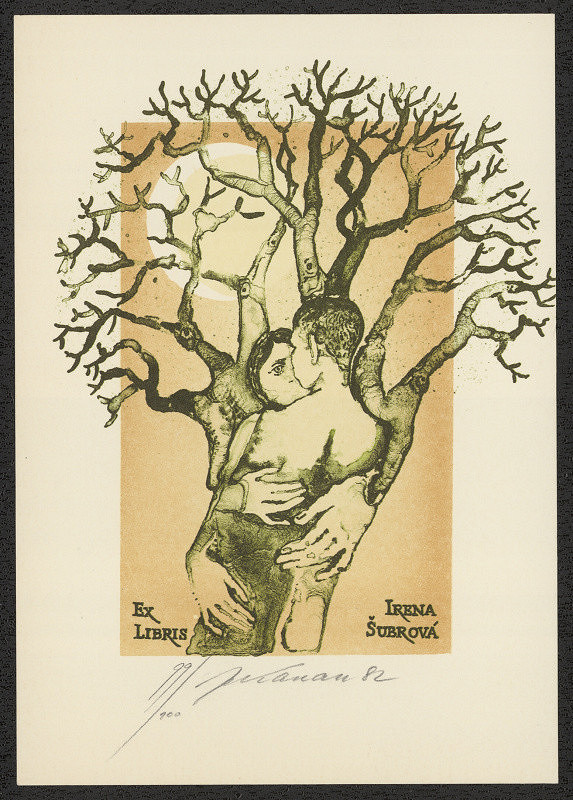 Jan Kavan – Exlibris Irena Šubrová 