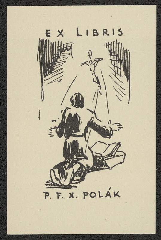 Antonín Kameník – Ex libris P.F.X. Polák 