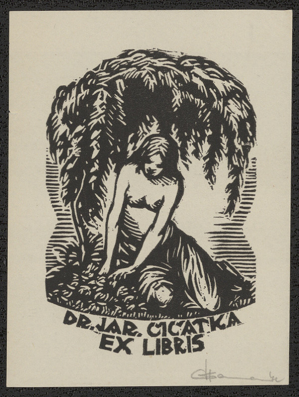 Antonín Kameník – Exlibris Dr. Jar. Čičatka 