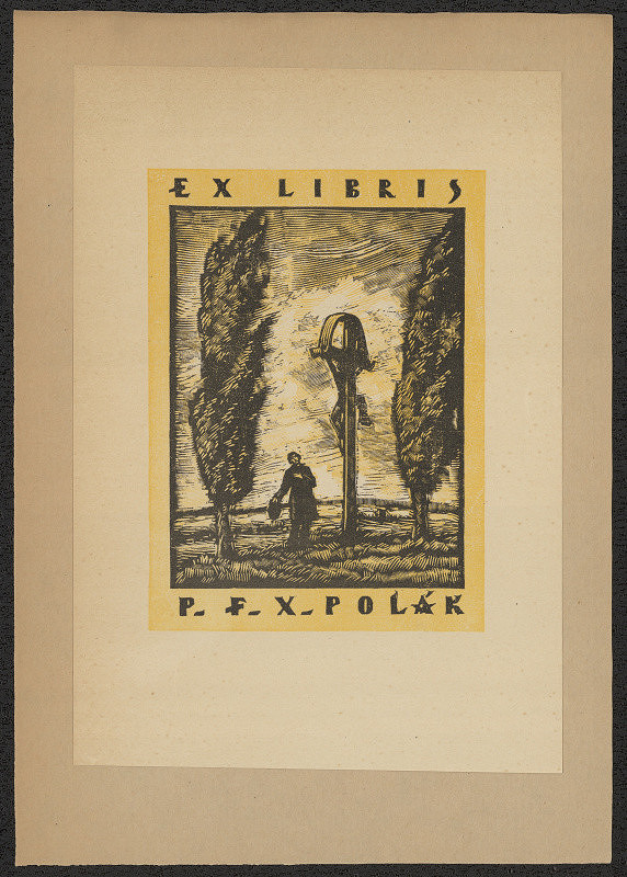 Antonín Kameník – Ex libris P.F.X. Polák 