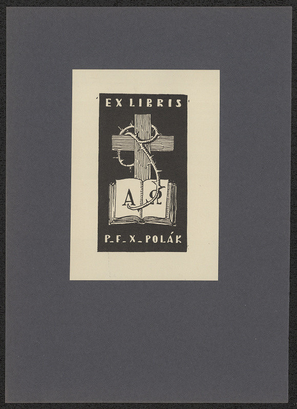 Antonín Kameník – Ex libris P.F.X. Polák 
