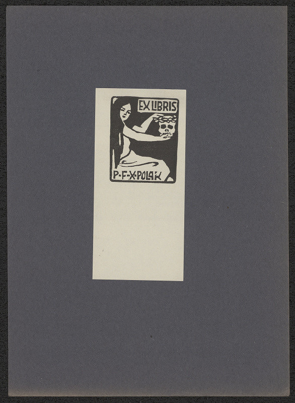 Antonín Kameník – Ex libris P.F.X Polák 