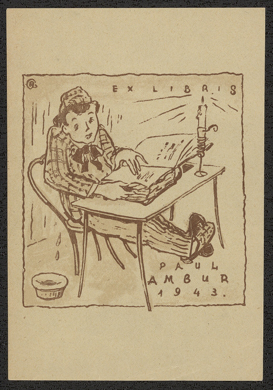 Oldřich Karel – Ex libris Paul Ambur 
