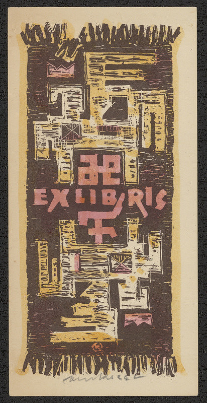Oldřich Karel – Ex Libris HF 