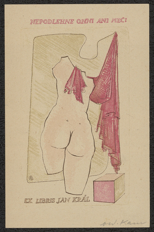 Oldřich Karel – Ex Libris Jan Král 