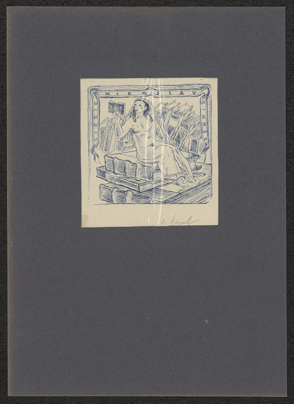 Oldřich Karel – Exlibris Miroslav Cinner 