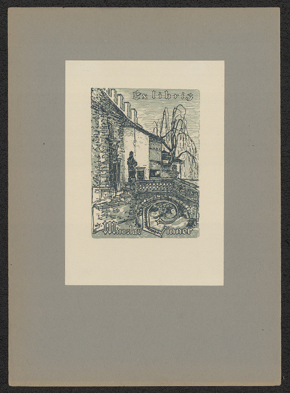 Oldřich Karel – Exlibris Miroslav Cinner 