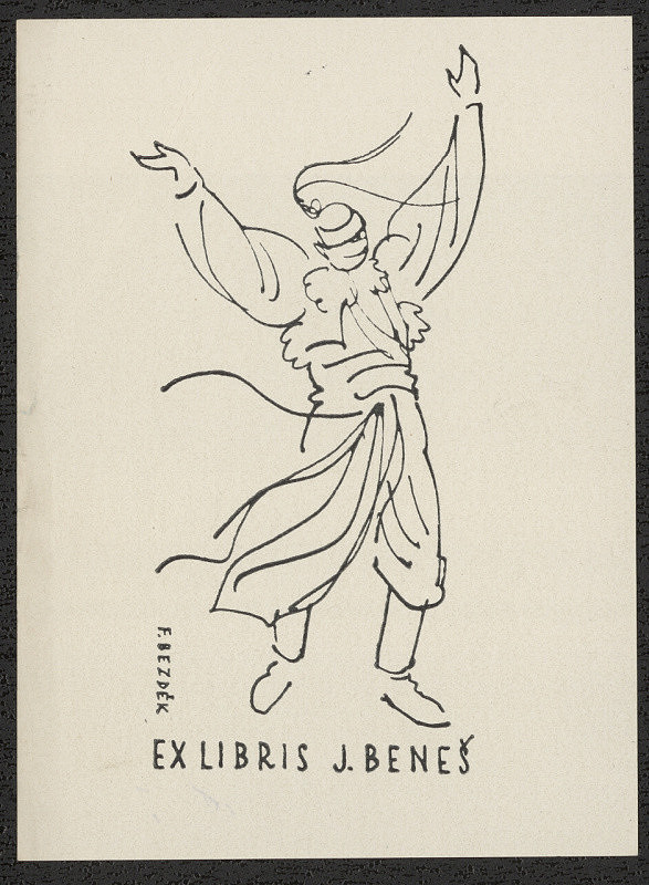 František Bezděk – Exlibris J. Beneš 