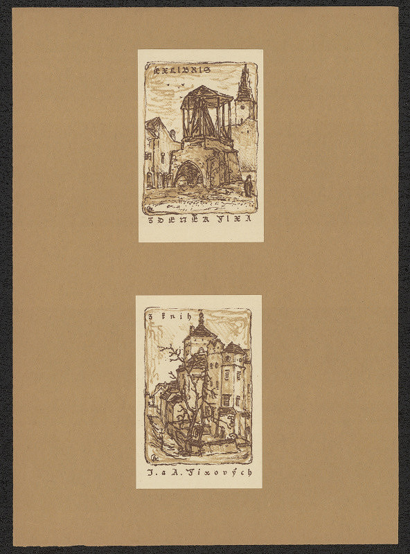 Oldřich Karel – Exlibris Zdeněk Fixa 