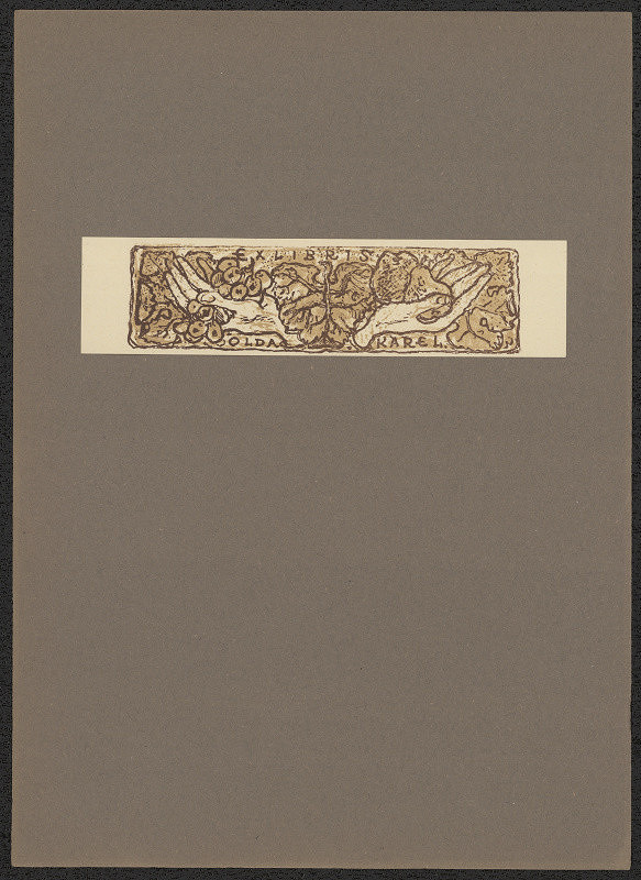 Oldřich Karel – Exlibris Olda Karel 