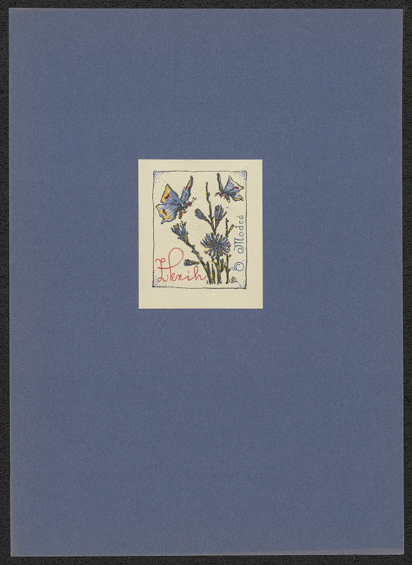 Oldřich Karel – Z knih O. Modré 