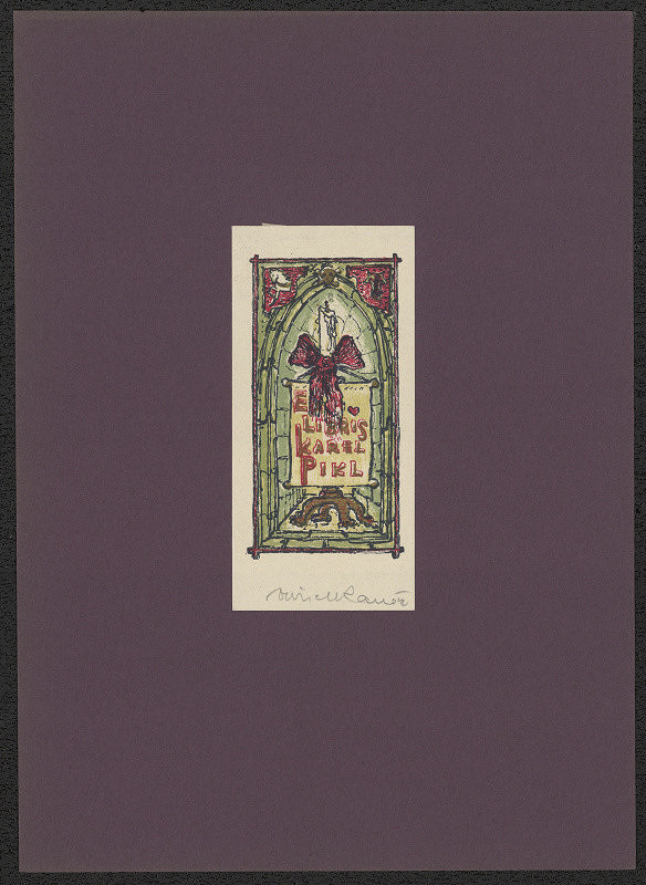 Oldřich Karel – Exlibris Karel Pikl 