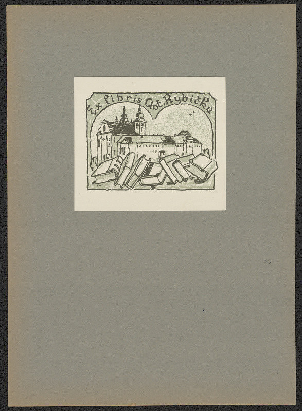 Oldřich Karel – Exlibris Ant. Rybička 
