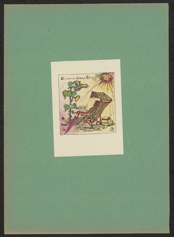 Oldřich Karel – Ex Libris Jarka Sluníčko 