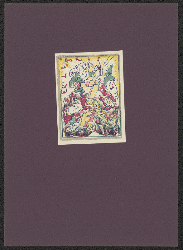 Oldřich Karel – Exlibris Fr. Záleský 