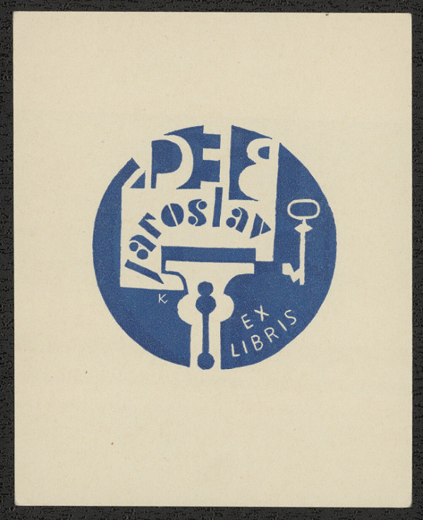 Ladislav Josef Kašpar – Exlibris Jaroslav Beck 