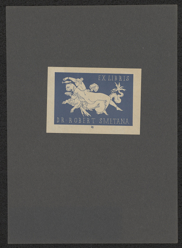 Aljo (Alois) Beran – Exlibris Dr. Robert Smetana 