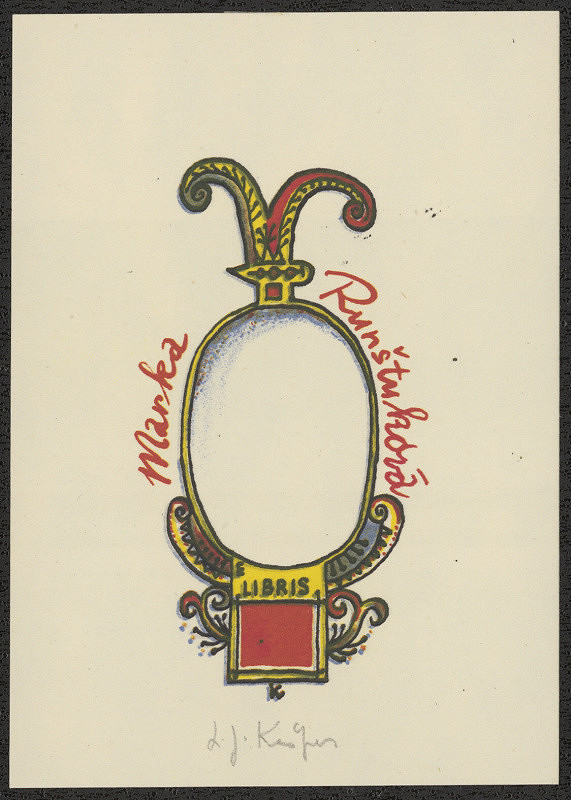 Ladislav Josef Kašpar – EX LIBRIS Marka Runštuková 