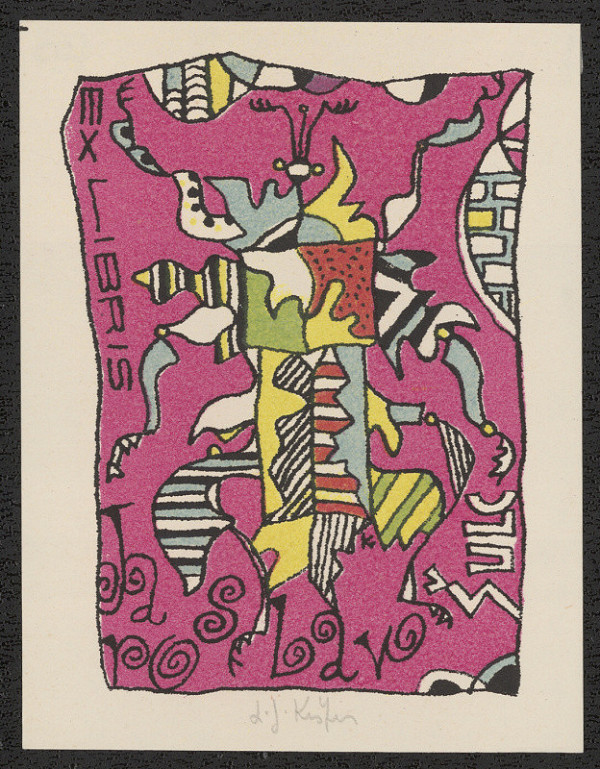 Ladislav Josef Kašpar – EX LIBRIS JAROSLAV ŠULC 