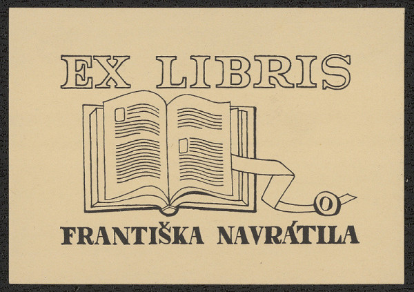 Karel Kilberger – EX LIBRIS FRANTIŠKA NAVRÁTILA 