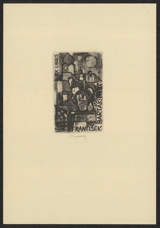 Bohuslav Knobloch – Ex libris František Barták 